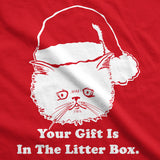 Gift Is In The Litter Box Men's Tshirt