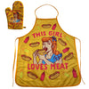 This Girl Loves Meat Apron