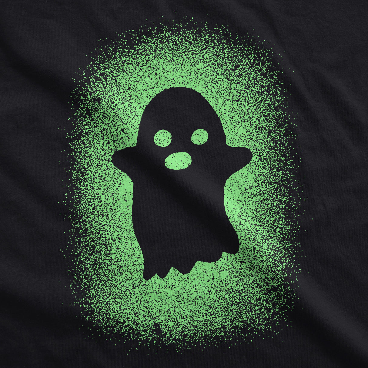 Youth Glowing Ghost Glow In The Dark T Shirt Cool Halloween Costume Tee
