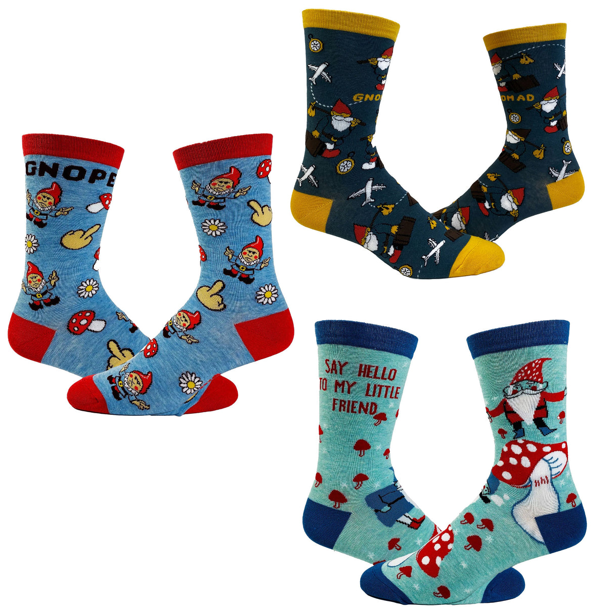 Womens Funny Sock Bundles Cute Socks with Sarcastic Sayings and Fun Graphic Designs