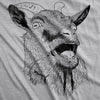 Mens Funny Animal Shirts Crazy Polar Bear Goat Flip Squirrel Hunter and Crow Animal Graphic Tees