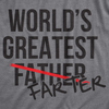 World's Greatest Farter Father Men's Tshirt