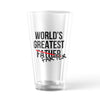 Worlds Greatest Farter Pint Glass Funny Sarcastic Father's Day Gift Novelty Cup-16 oz
