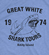 Great White Shark Tours Men's Tshirt