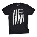 Vertical Grunge Flag Men's Tshirt