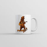 Guitar Bear Mug Funny Sarcastic Rock And Roll Graphic Coffee Cup-11oz