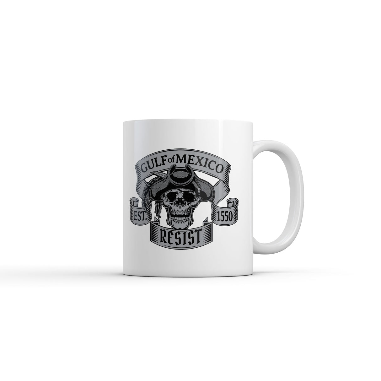 Gulf Of Mexico Resist Mug Funny Sarcastic Political Graphic Novelty Coffee Cup-11oz