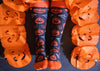 Youth Halloween Socks Funny Zombie Pumpkin Scary Footwear