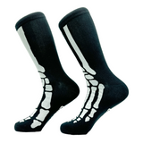 Men's Feet Bones Socks Funny Spooky Skeleton Bone Joke Footwear