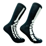 Men's Feet Bones Socks Funny Spooky Skeleton Bone Joke Footwear