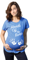 Maternity Hands Off The Bump Cute Pregnancy Shirt Fun Pregnant Gift Announcement
