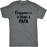 Happiness Is Being a Papa Men's Tshirt