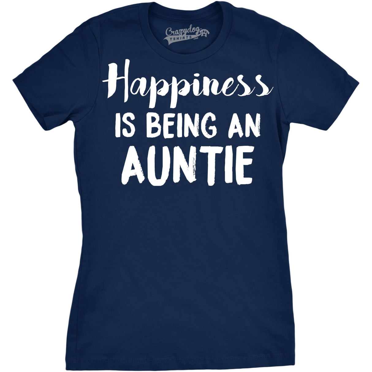 Womens Happiness Is Being an Auntie Funny Family Gift for Best Aunt T shirt Cool