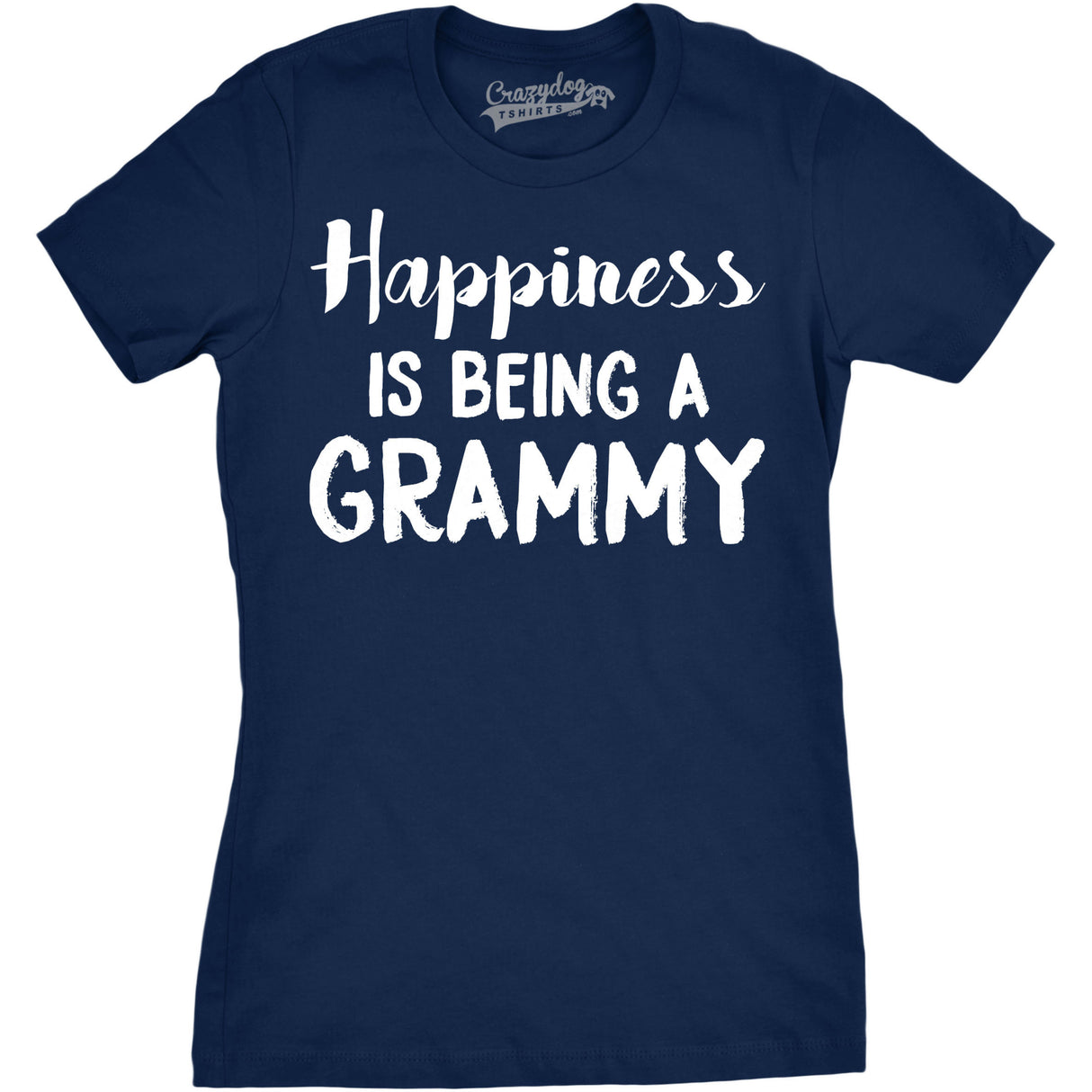 Womens Happiness Is Being a Grammy Funny T shirt Gift Grandmother for Grandma