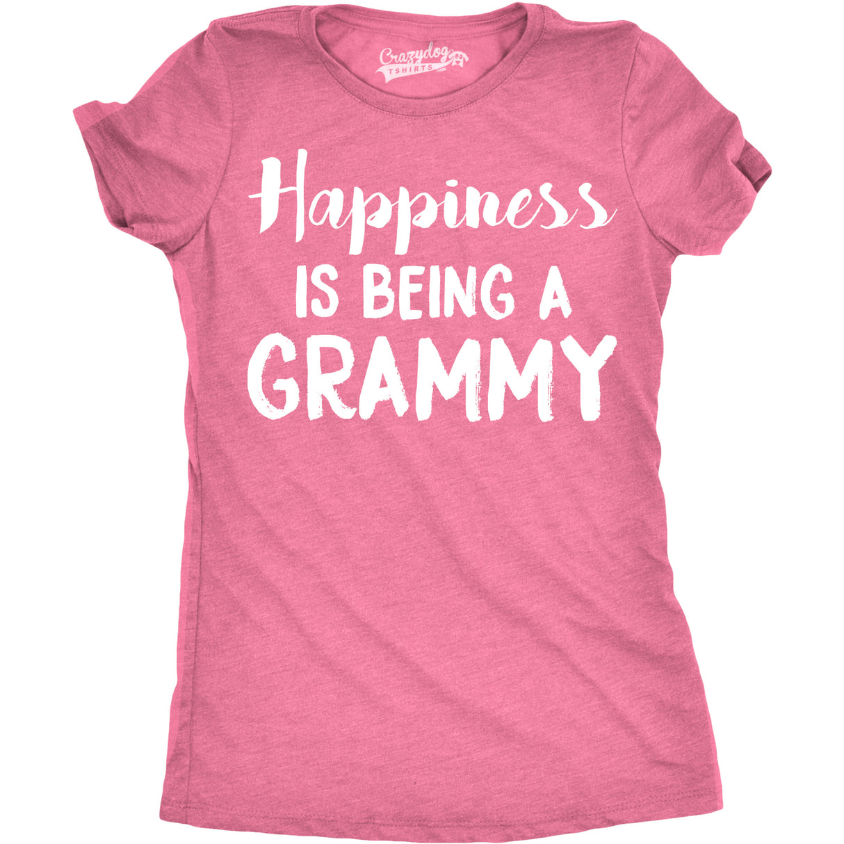 Womens Happiness Is Being a Grammy Funny T shirt Gift Grandmother for Grandma