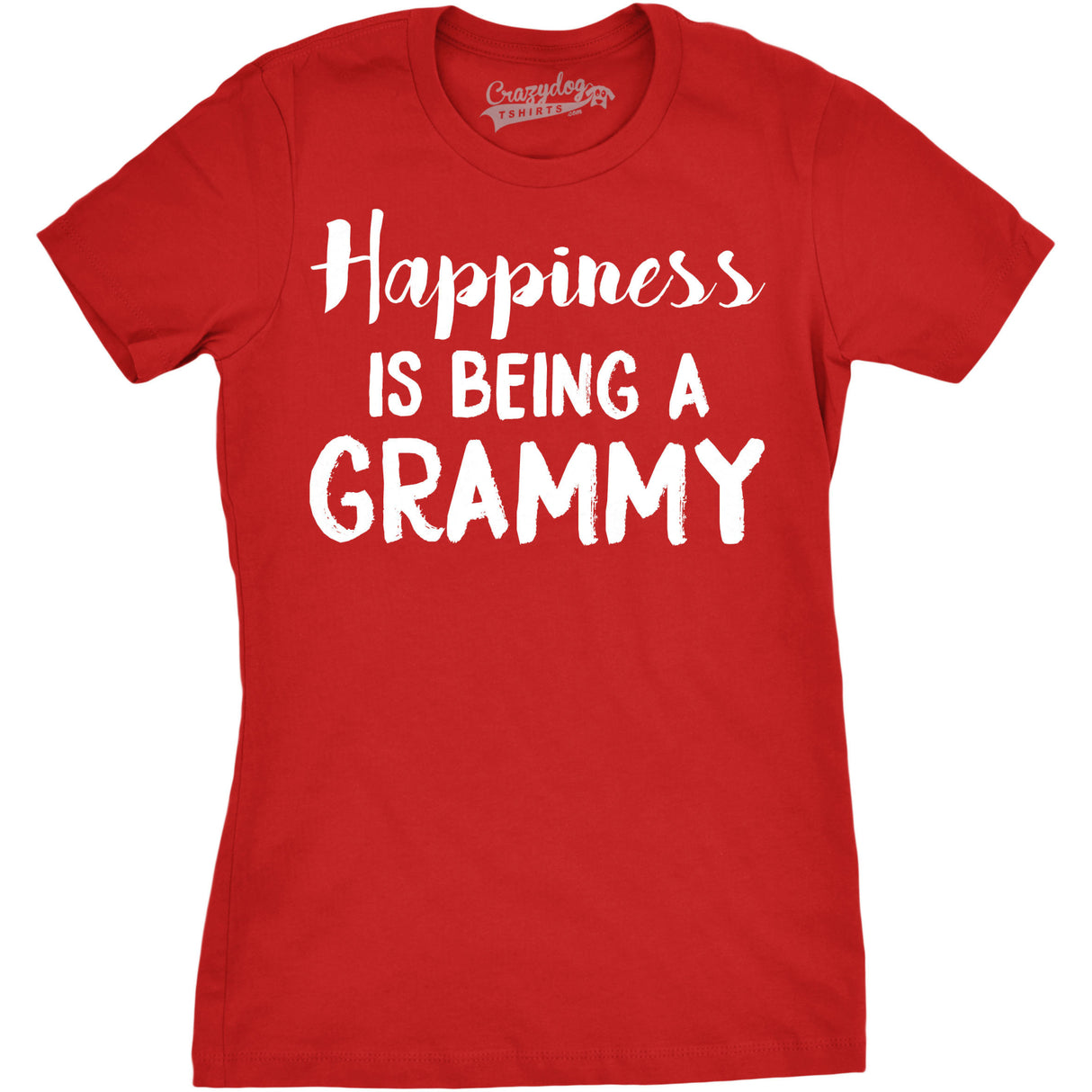 Womens Happiness Is Being a Grammy Funny T shirt Gift Grandmother for Grandma