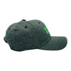 Here To Shamrock Hat Funny St Patricks Day Metal Horns Rock N Roll Cap