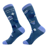 Women's Hey There Hot Tea Socks Funny Pick Up Like Caffeine Lovers Footwear