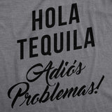 Hola Tequila Adios Problemas Men's Tshirt