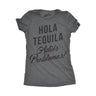 Womens Hola Tequila Adios Problemas Funny Shirts Hilarious Vintage Novelty T shirt