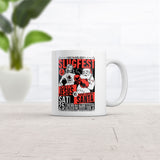 Holy Holiday Slugfest Mug Funny Sarcastic Christmas Boxing Match Graphic Novelty Coffee Cup-11oz