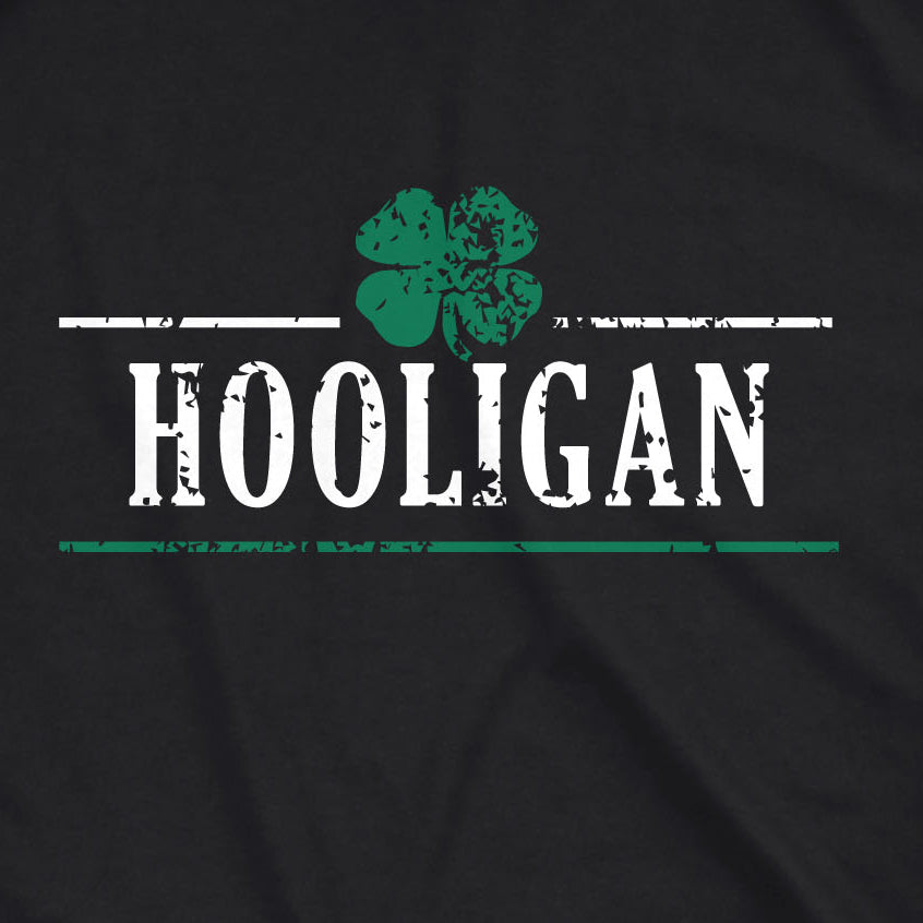 Hooligan Shamrock Men's Tshirt