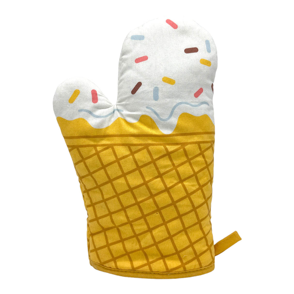 Ice Cream Cone Oven Mitt Funny Sweet Frozen Dessert Novelty Kitchen Utensils
