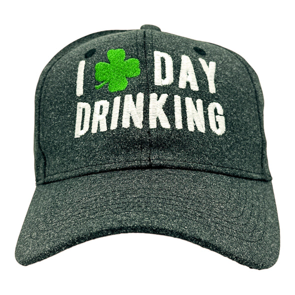 I Clover Day Drinking Hat Funny St Patricks Day Shamrock Drunk Partying Lovers Cap