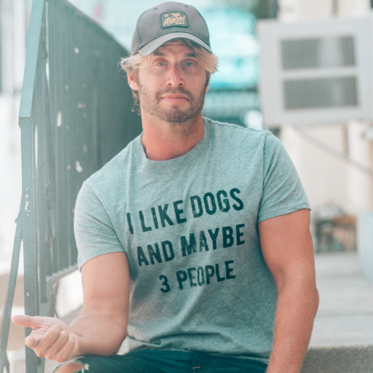 I Like Dogs And Maybe 3 People Men's Tshirt