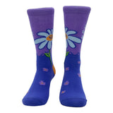 Women's Im A Fucking Delight Socks Funny Offensive Cute Flower Joke Footwear