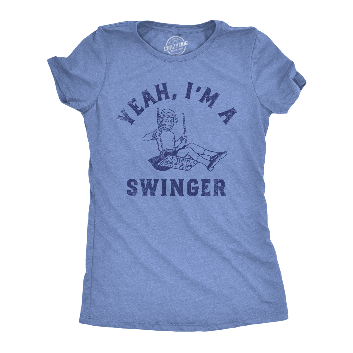 Womens Yeah Im A Swinger Funny T Shirt Sarcastic Graphic Tee For Ladies