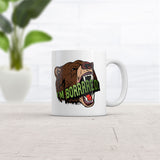 Im Bored Mug Funny Sarcastic Bear Graphic Novelty Coffee Cup-11oz