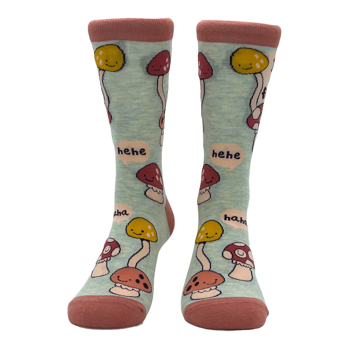 Women's Im A Fungi Socks Funny Laughing Joking Mushrooms Novelty Footwear