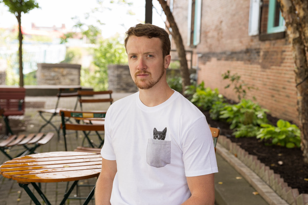 Pocket Cat Men's Tshirt