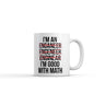Im Good With Math Mug Funny Sarcastic Graphic Novelty Coffee Cup-11oz