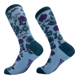 Women's Im Not Old Youre Old Socks Funny Grown Up Floral Pattern Joke Footwear