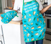 Introverted But Willing To Discuss Tacos Oven Mitt + Apron