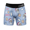 Mens Funny Boxers I Put Out For Santa Sarcastic Christmas Underwear For Men