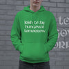 Irish Today Hungover Tomorrow Hoodie Funny St Patricks Day Shirt Drinking Graphic Sweatshirt