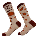 Women's I Yam Who I Yam Socks Funny Cute Yams Thanksgiving Lovers Footwear