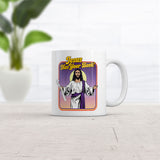 Jesus Has Your Back Mug Funny Sarcastic Religious Joke Graphic Novelty Coffee Cup-11oz