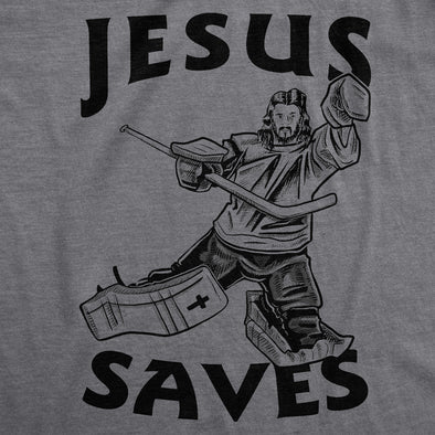 Jesus Saves Hockey Men's Tshirt