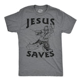 Jesus Saves Hockey Men's Tshirt