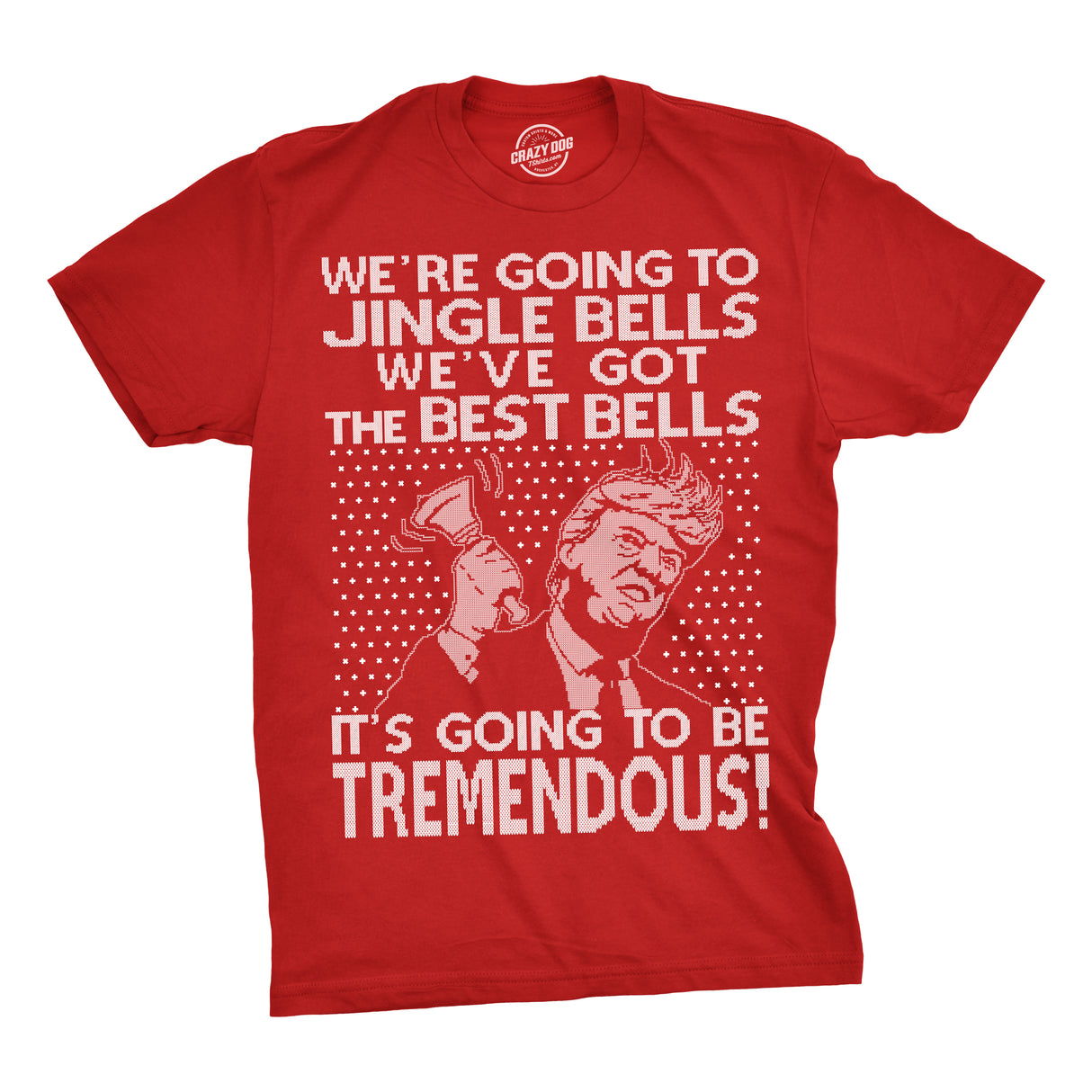 Jingle Bells Trump Men's Tshirt