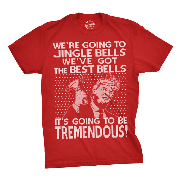 Jingle Bells Trump Men's Tshirt