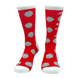 Men's Jingle My Bells Socks Funny Xmas Party Sex Joke Footwear