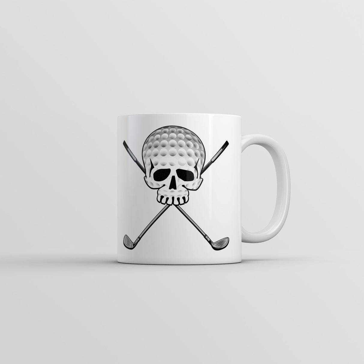 Golf Jolly Roger Mug Funny Golfing Graphic Novelty Coffee Cup-11oz