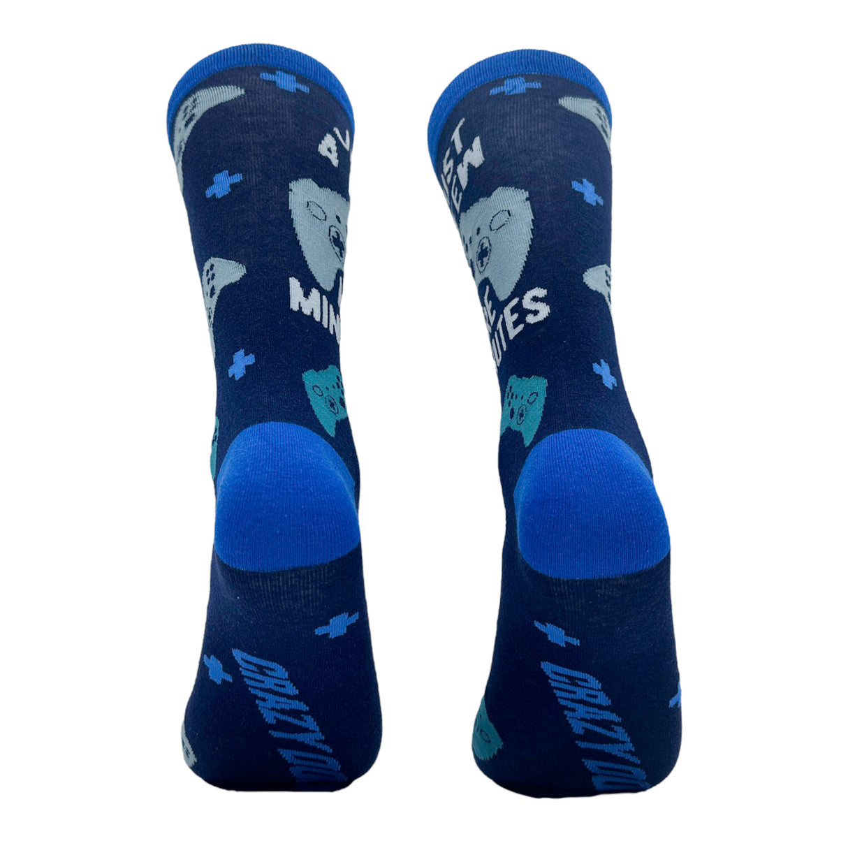 Men's I Paused My Game For This Socks Funny Nerdy Video Game Novelty Footwear