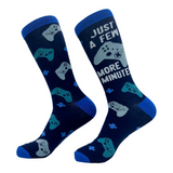 Funny Mens Video Game Socks Hilarious Gaming Footwear for Retro or Modern Gamer