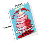 Funny Birthday Cards Hilarious  Cards for Happy Birthday Party With Envelopes